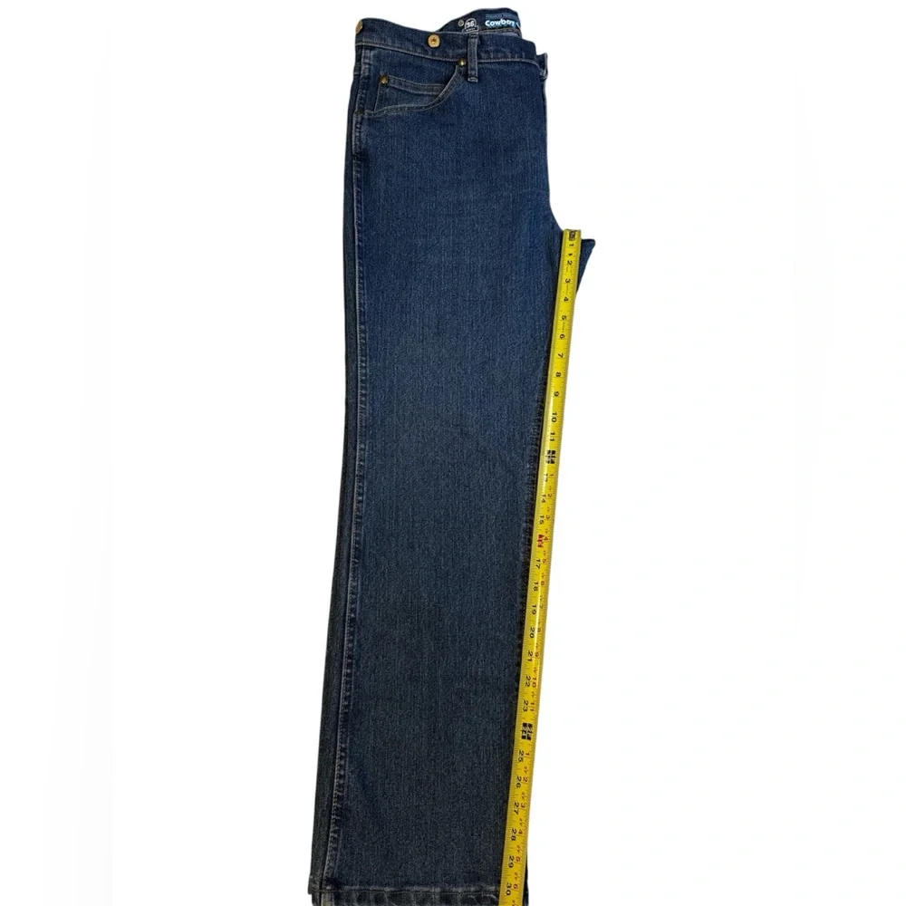 Men’s Wrangler Cowboy Cut Premium Performance Jeans Slim Fit-Suspender Buttons